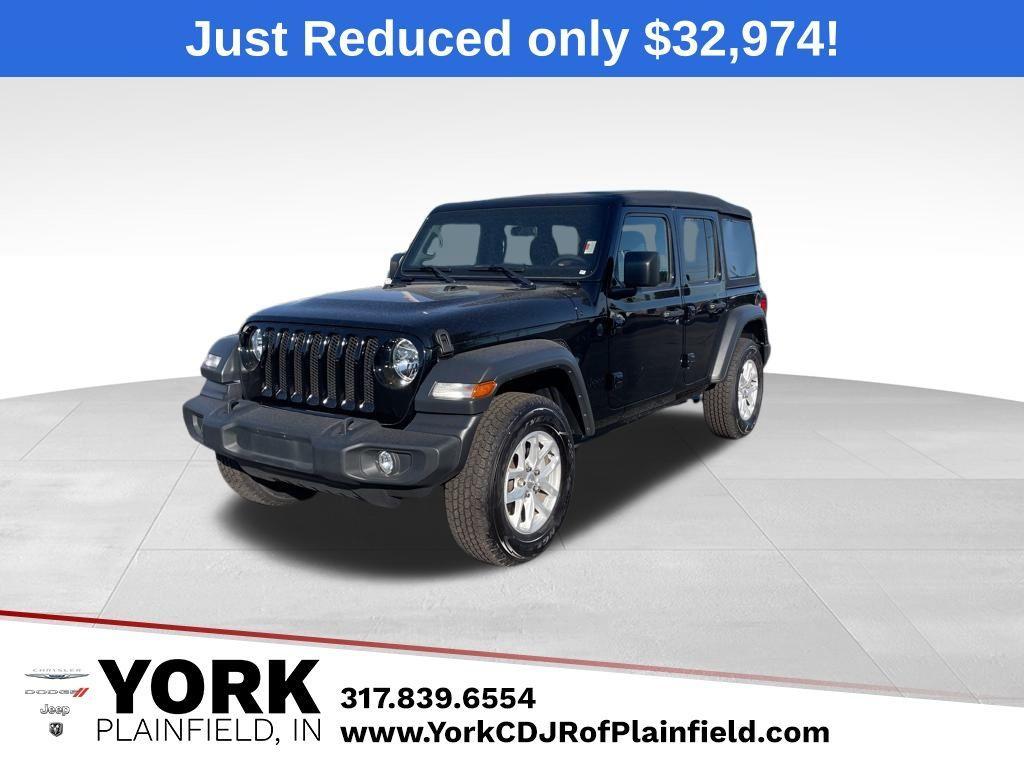 used 2023 Jeep Wrangler car, priced at $32,974