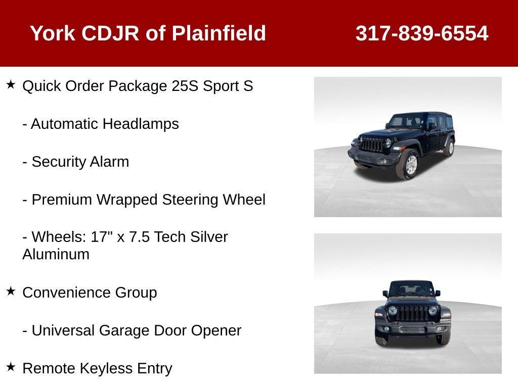 used 2023 Jeep Wrangler car, priced at $29,891