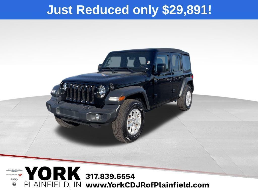 used 2023 Jeep Wrangler car, priced at $29,891