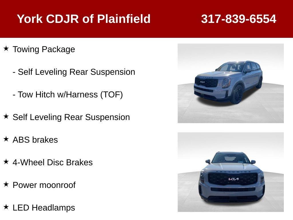 used 2022 Kia Telluride car, priced at $32,506