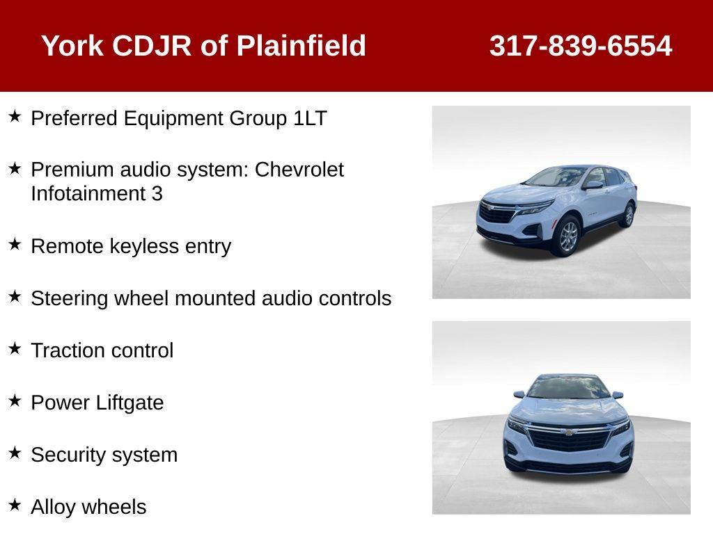 used 2024 Chevrolet Equinox car, priced at $22,306