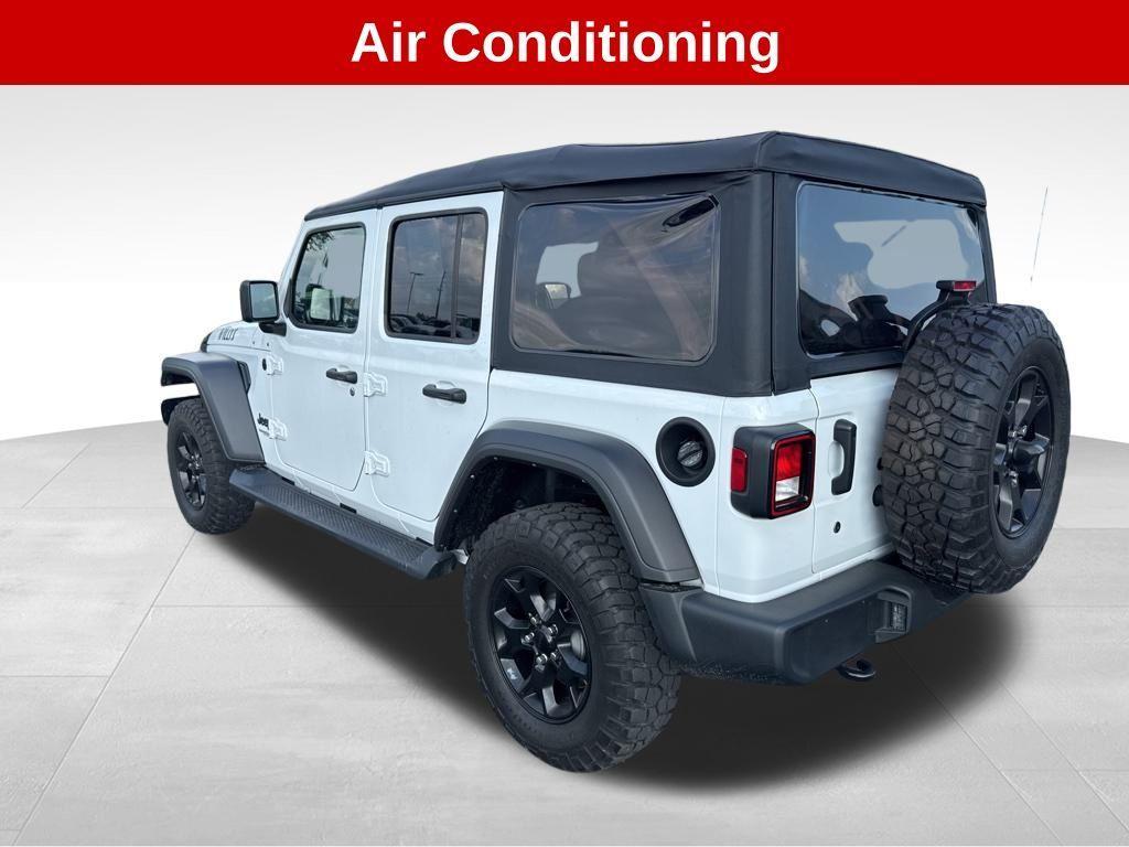 used 2022 Jeep Wrangler Unlimited car, priced at $35,787