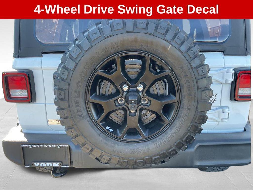 used 2022 Jeep Wrangler Unlimited car, priced at $33,900