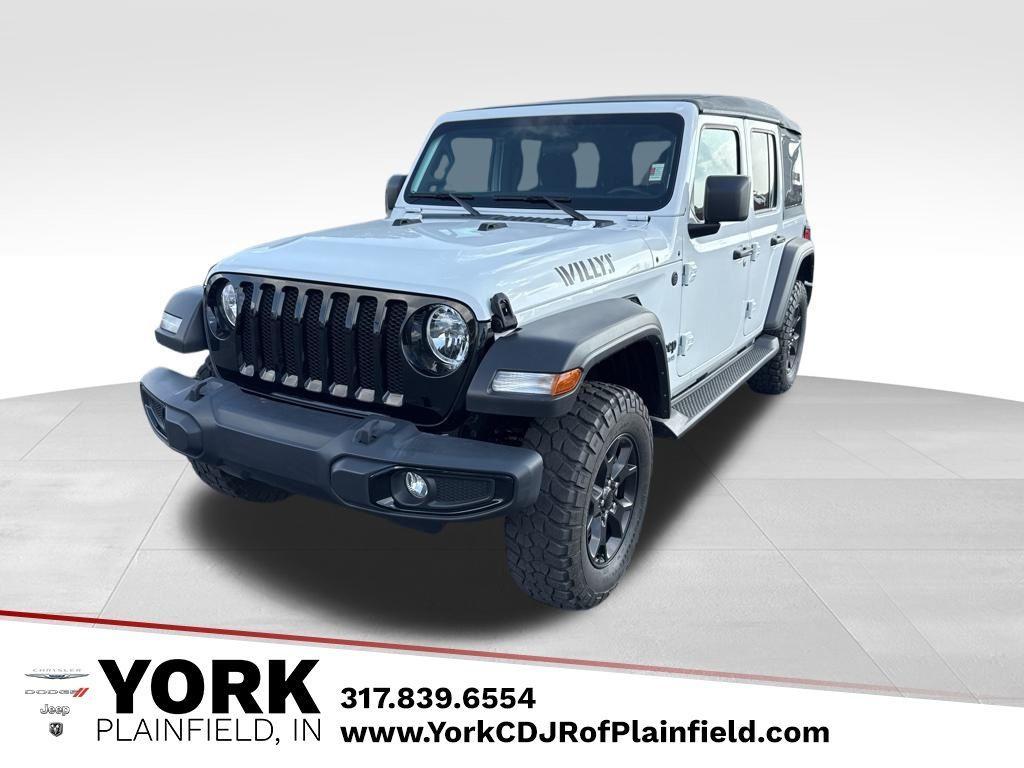 used 2022 Jeep Wrangler Unlimited car, priced at $35,787