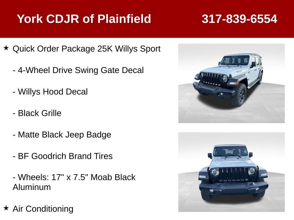 used 2022 Jeep Wrangler Unlimited car, priced at $35,787