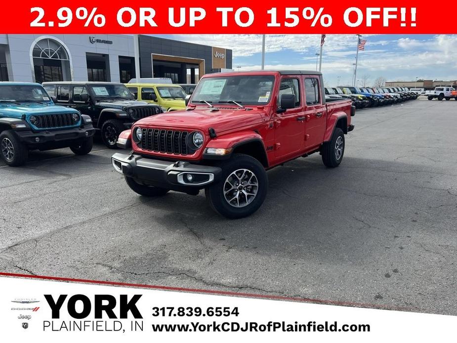 new 2024 Jeep Gladiator car, priced at $42,205