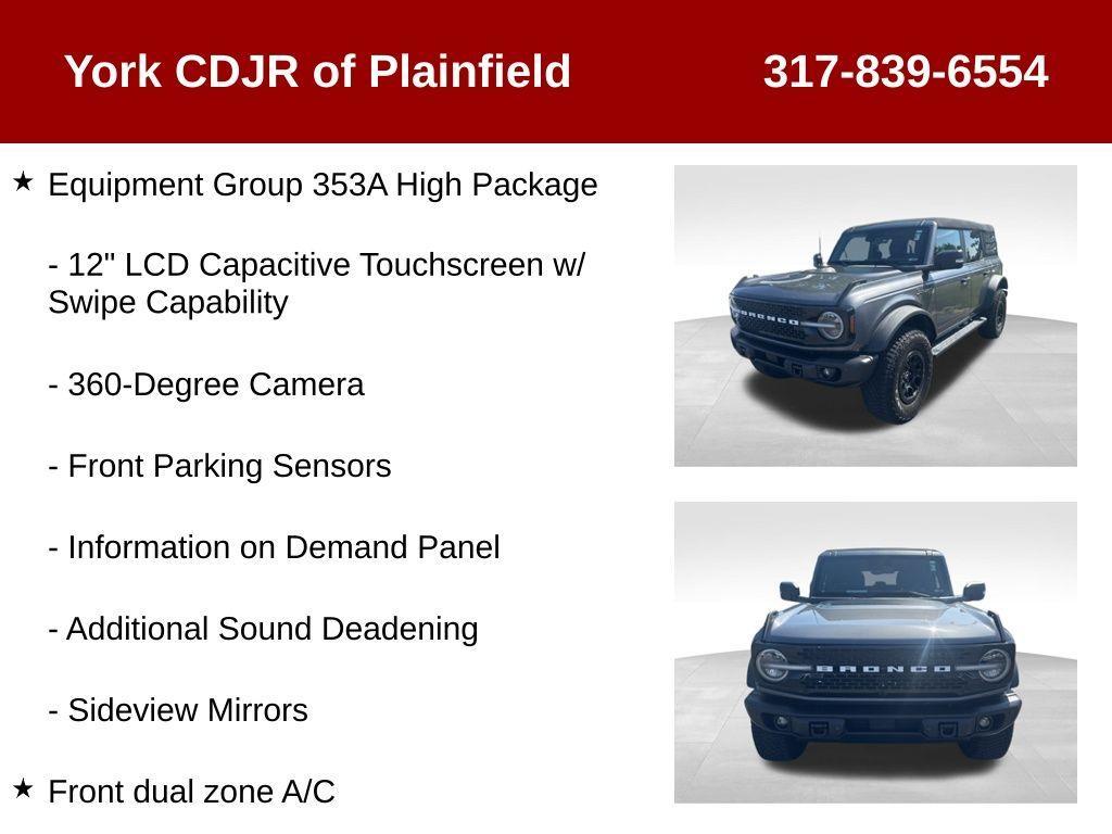 used 2023 Ford Bronco car, priced at $49,987
