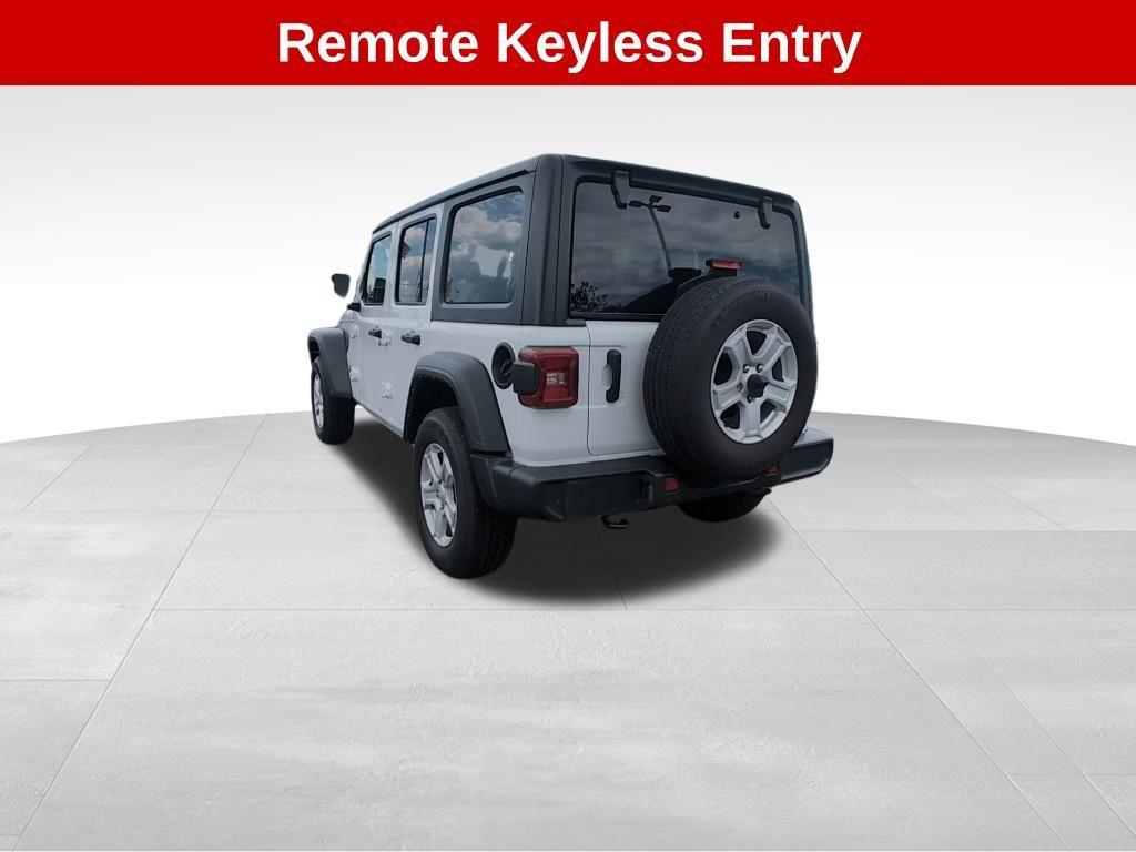 used 2021 Jeep Wrangler Unlimited car, priced at $32,250