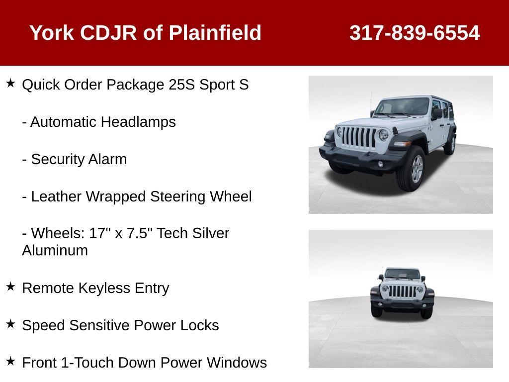 used 2021 Jeep Wrangler Unlimited car, priced at $32,250