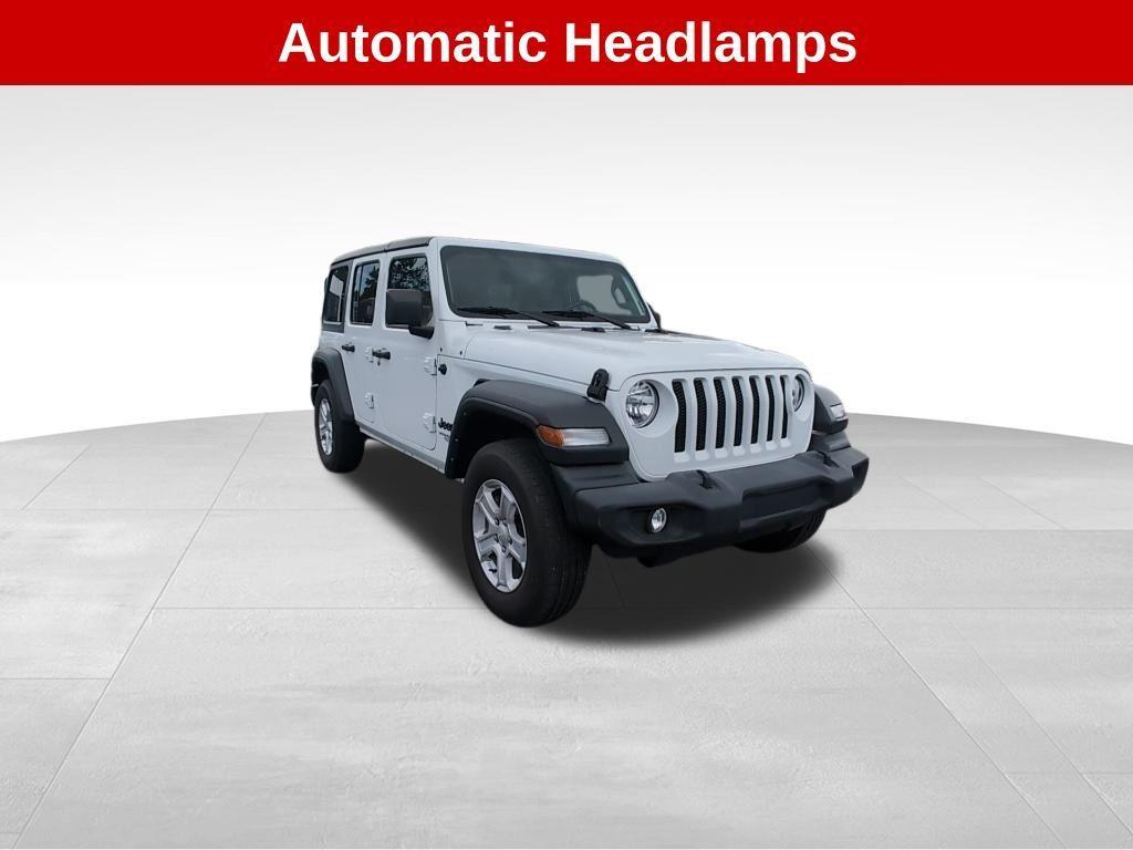 used 2021 Jeep Wrangler Unlimited car, priced at $32,250