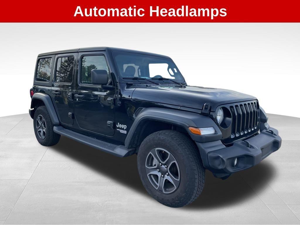 used 2018 Jeep Wrangler Unlimited car, priced at $18,993