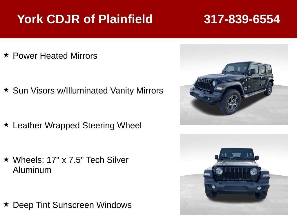 used 2018 Jeep Wrangler Unlimited car, priced at $18,993