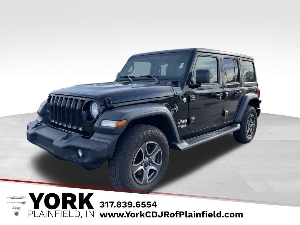 used 2018 Jeep Wrangler Unlimited car, priced at $18,993