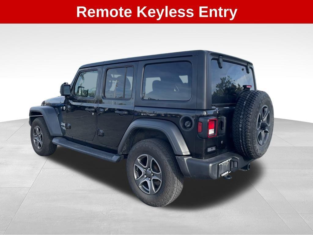used 2018 Jeep Wrangler Unlimited car, priced at $18,993