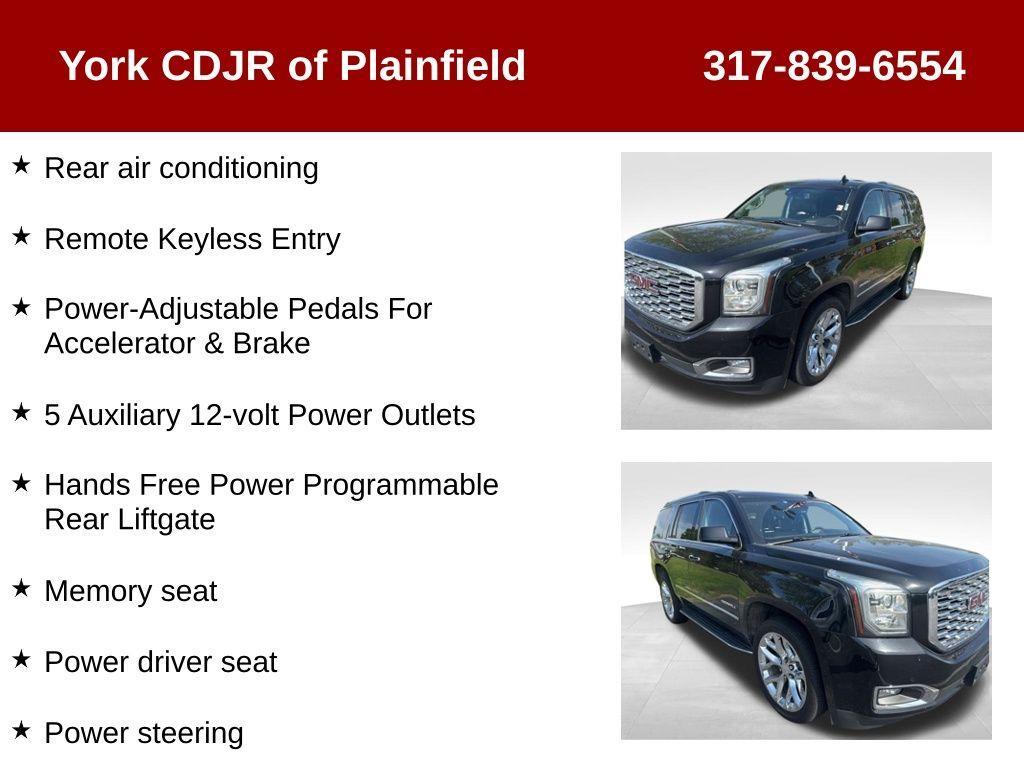 used 2019 GMC Yukon car, priced at $34,499