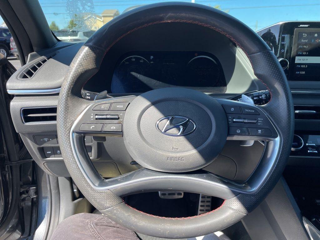 used 2021 Hyundai Sonata car, priced at $20,250