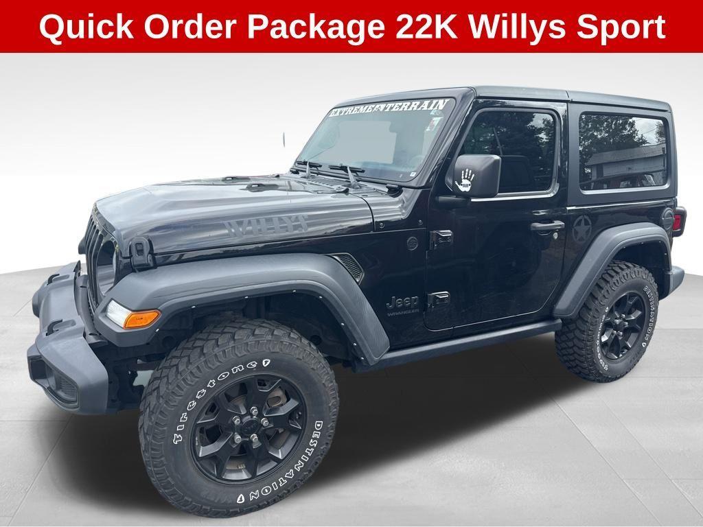 used 2021 Jeep Wrangler car, priced at $26,054