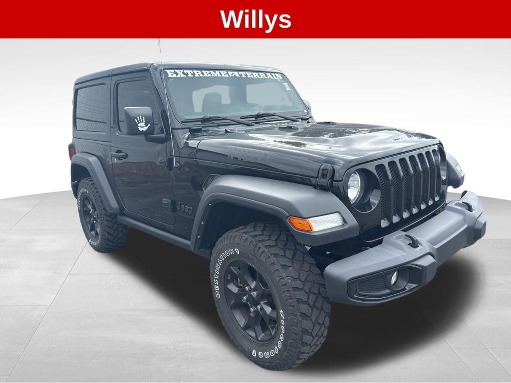 used 2021 Jeep Wrangler car, priced at $26,054
