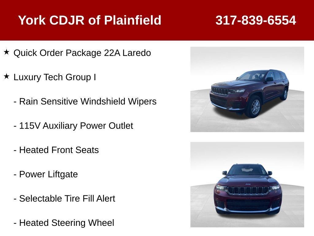 used 2023 Jeep Grand Cherokee L car, priced at $27,465