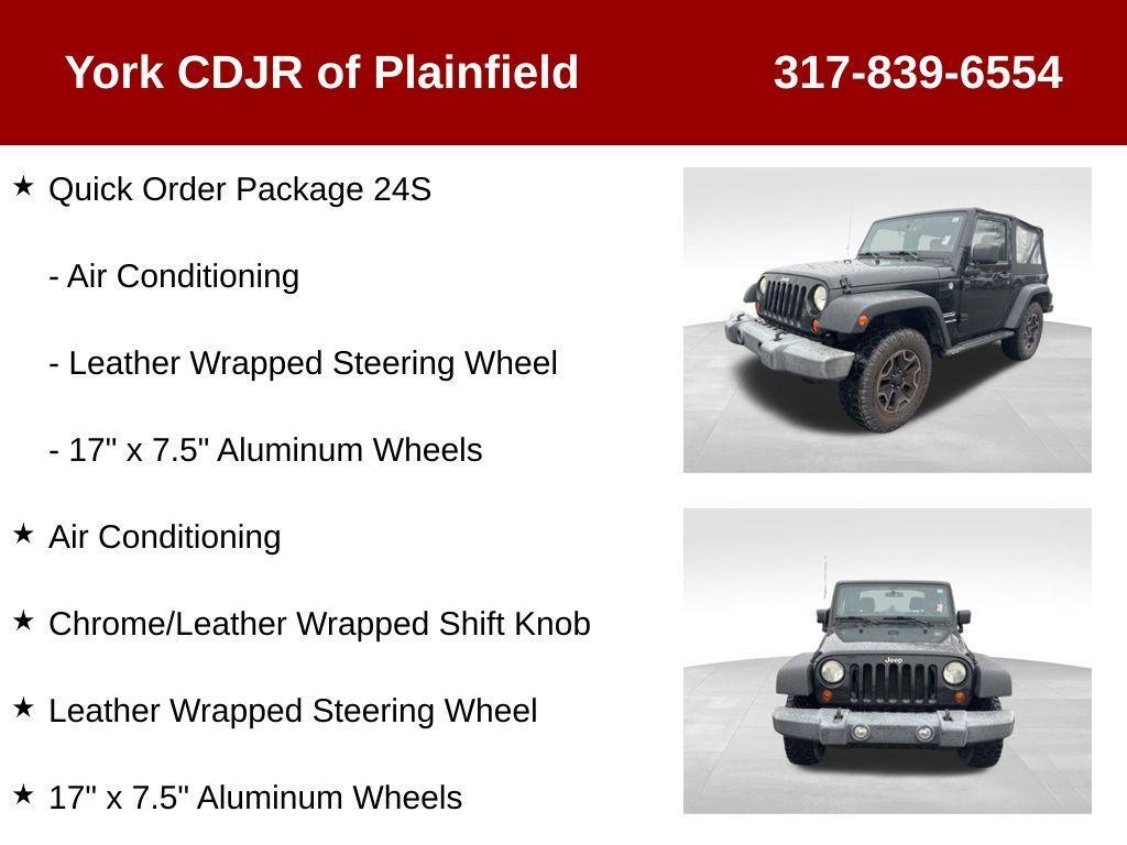 used 2011 Jeep Wrangler car, priced at $11,460