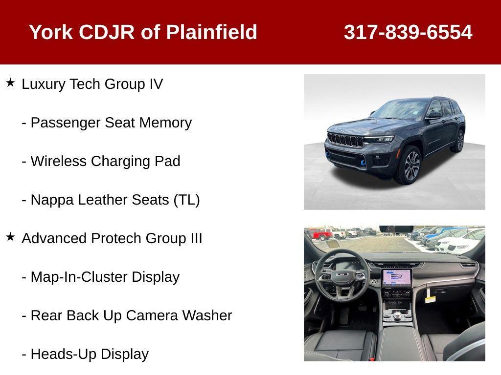 new 2024 Jeep Grand Cherokee 4xe car, priced at $62,859