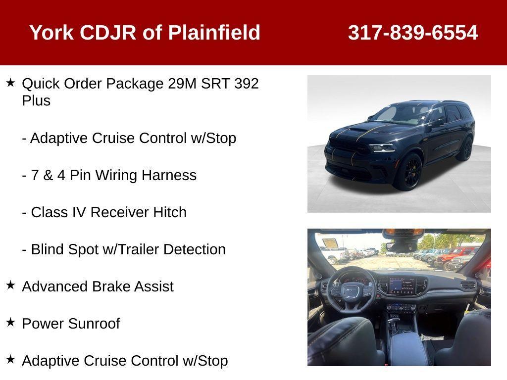 new 2024 Dodge Durango car, priced at $74,472