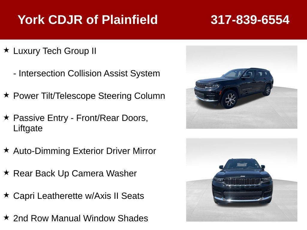 used 2024 Jeep Grand Cherokee L car, priced at $33,792