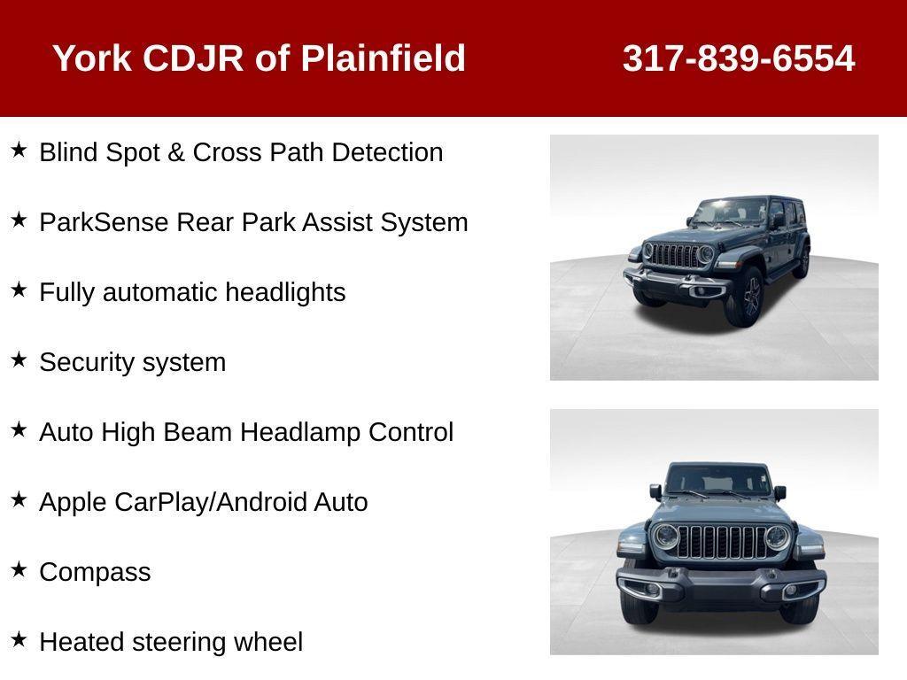 used 2024 Jeep Wrangler car, priced at $39,124