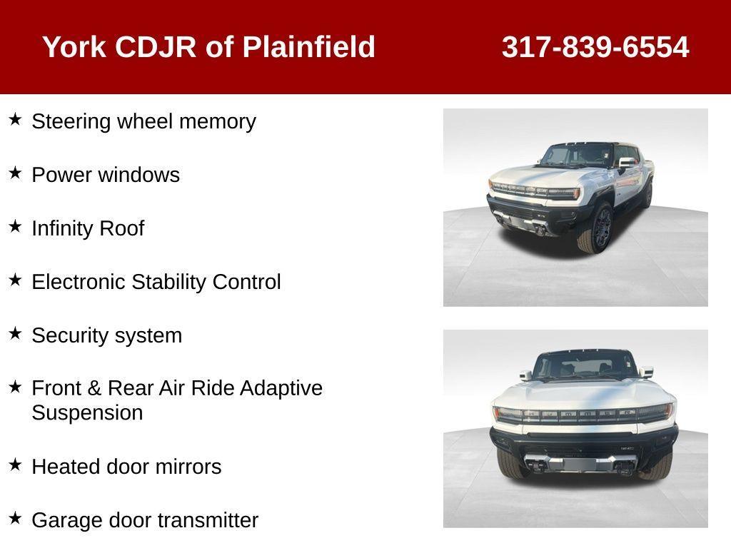 used 2023 GMC HUMMER EV Pickup car, priced at $68,927