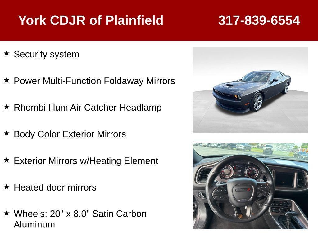 used 2022 Dodge Challenger car, priced at $31,885