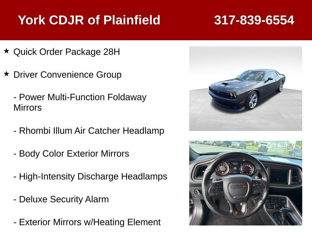 used 2022 Dodge Challenger car, priced at $31,885