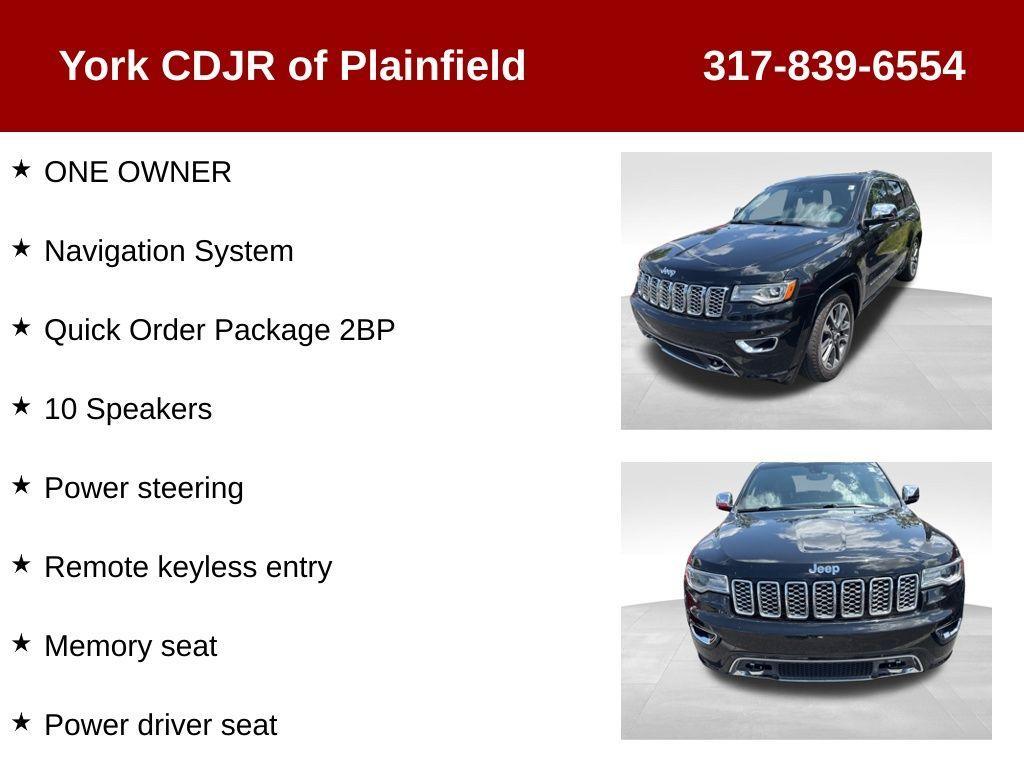 used 2018 Jeep Grand Cherokee car, priced at $21,996