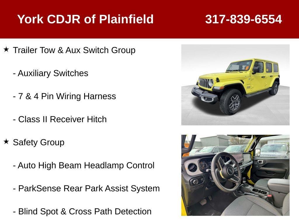 used 2024 Jeep Wrangler car, priced at $43,288