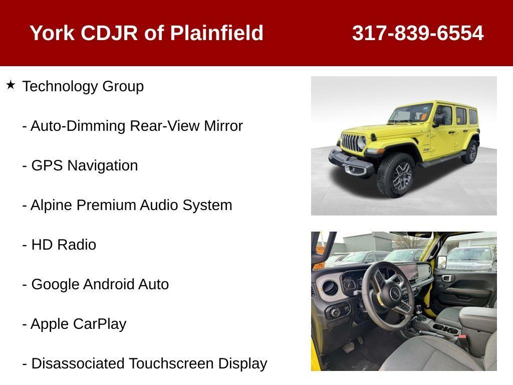 used 2024 Jeep Wrangler car, priced at $43,288
