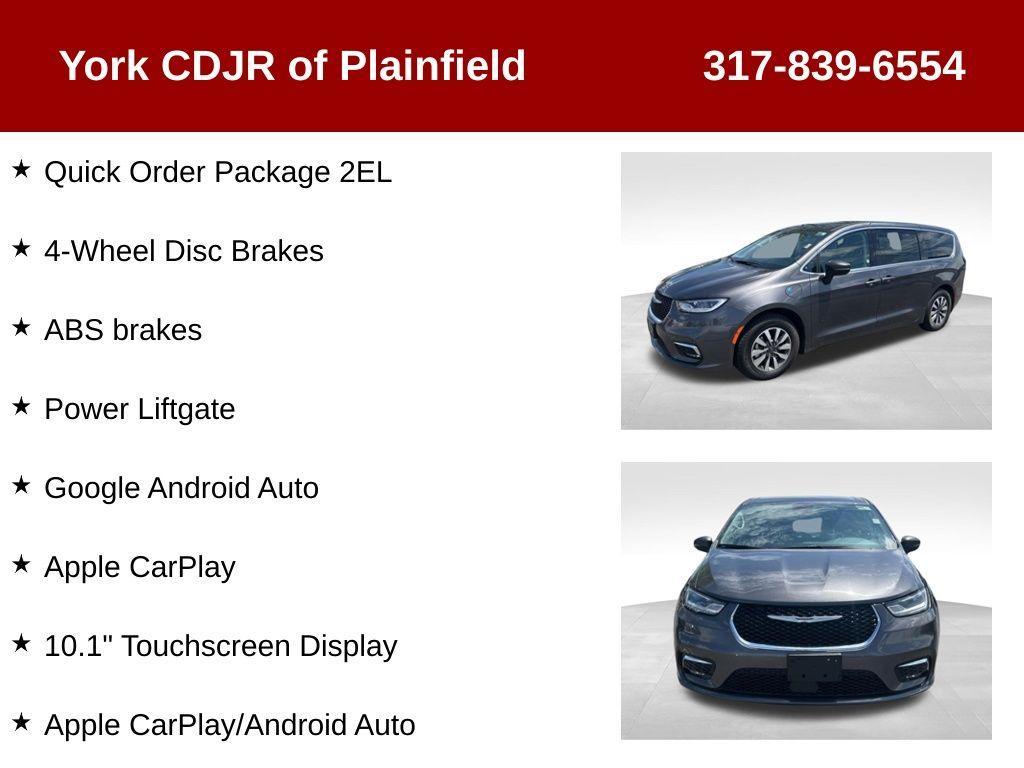 used 2023 Chrysler Pacifica Hybrid car, priced at $26,388