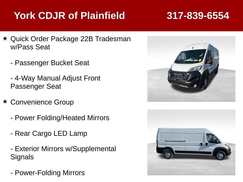 used 2025 Ram ProMaster 2500 car, priced at $44,500