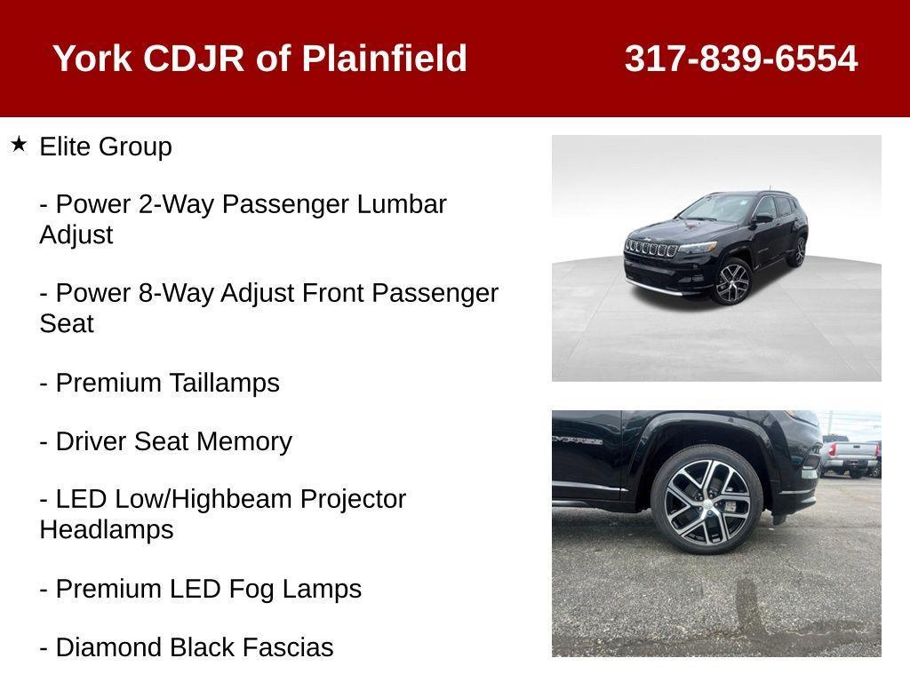 new 2024 Jeep Compass car, priced at $41,115