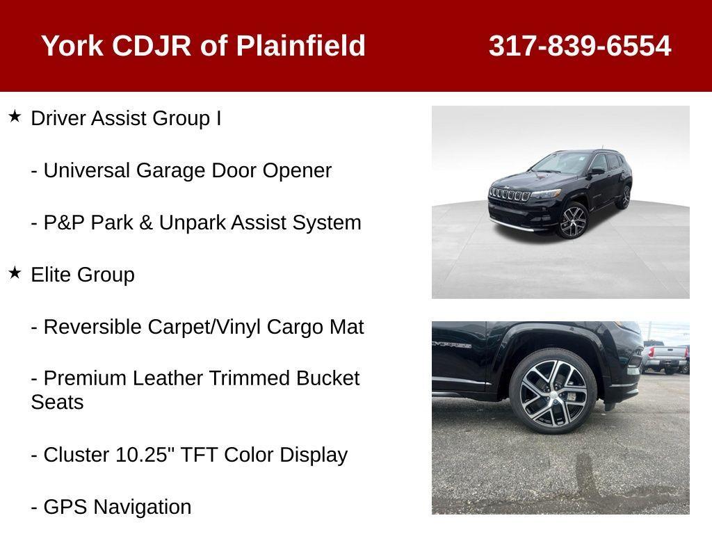 new 2024 Jeep Compass car, priced at $41,115