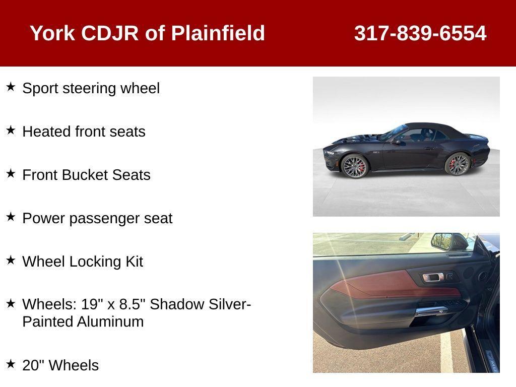 used 2024 Ford Mustang car, priced at $46,988