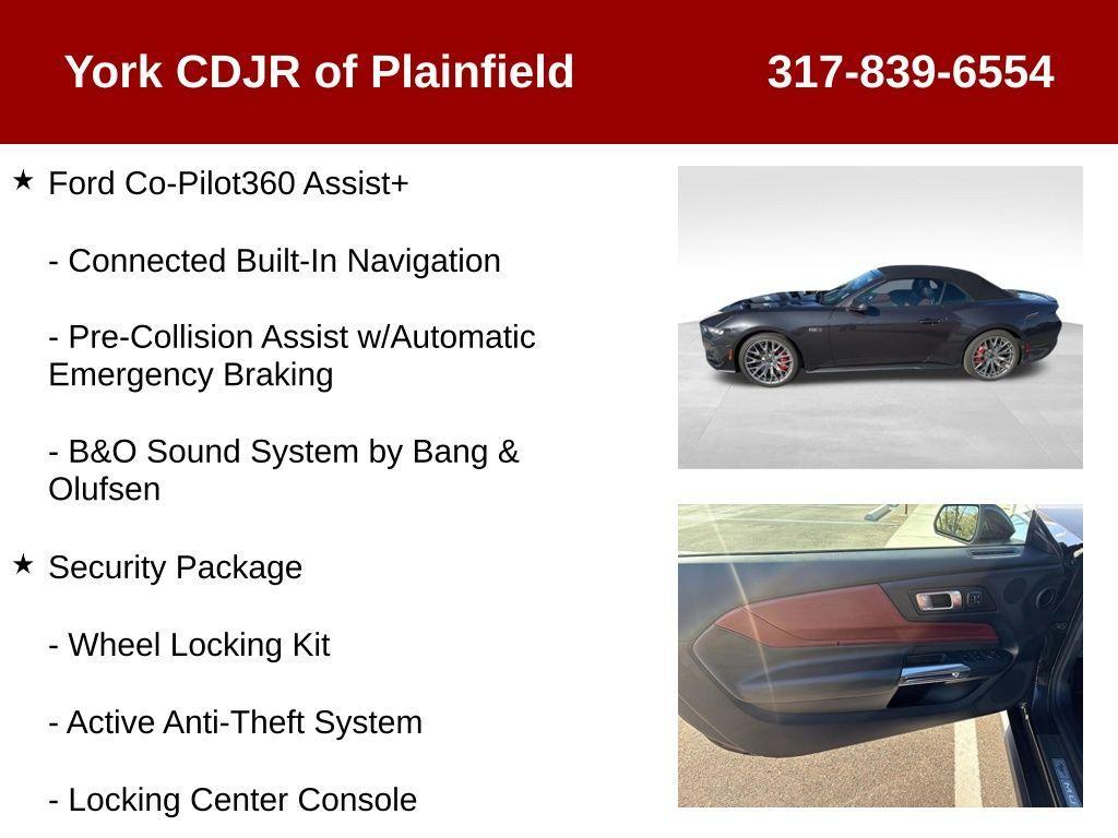 used 2024 Ford Mustang car, priced at $46,988