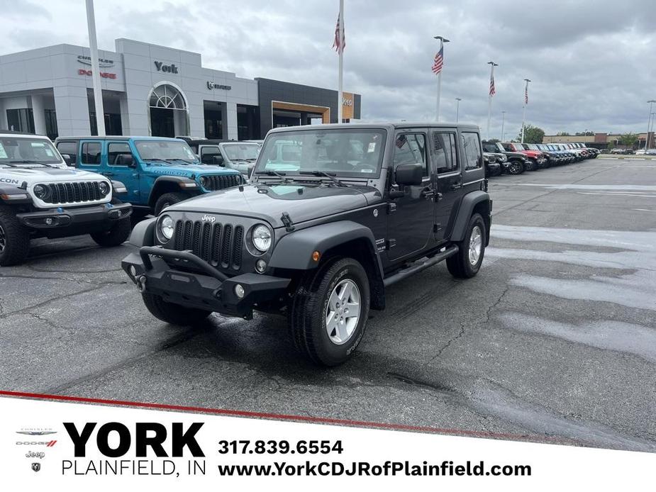 used 2017 Jeep Wrangler Unlimited car, priced at $23,121