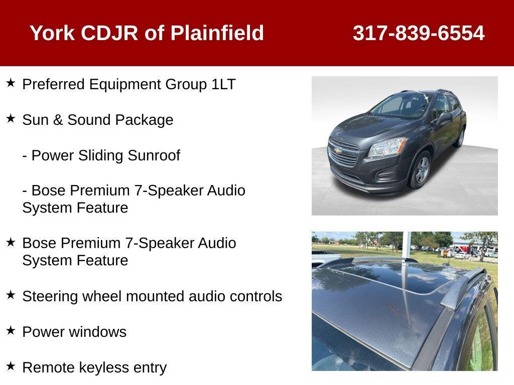 used 2016 Chevrolet Trax car, priced at $9,750