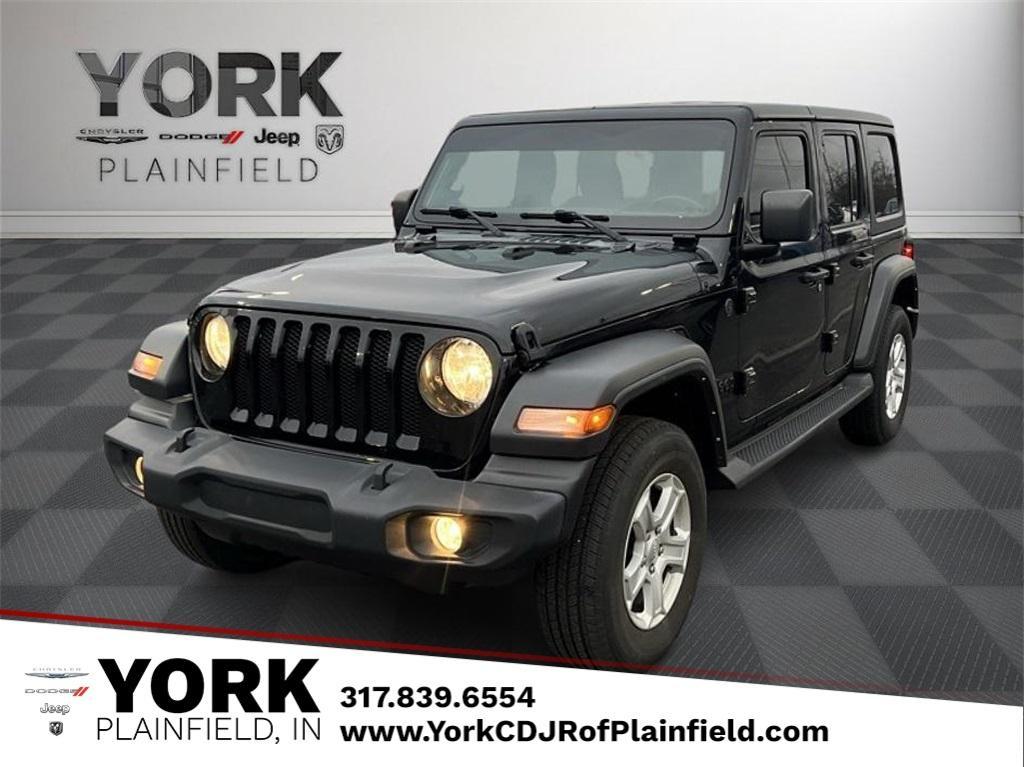 used 2022 Jeep Wrangler Unlimited car, priced at $28,926