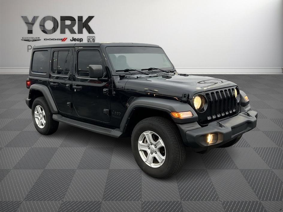 used 2022 Jeep Wrangler Unlimited car, priced at $28,646