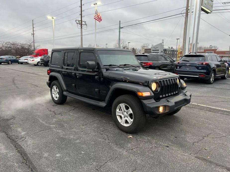 used 2022 Jeep Wrangler Unlimited car, priced at $29,653