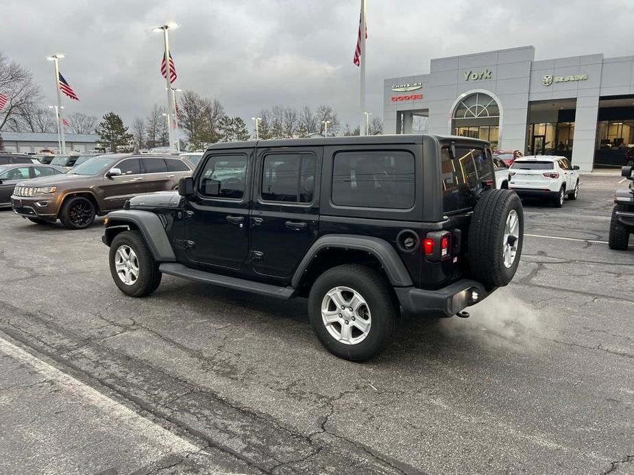 used 2022 Jeep Wrangler Unlimited car, priced at $29,653