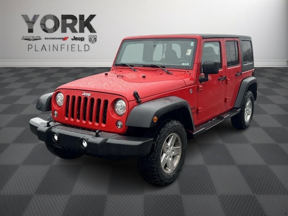 used 2017 Jeep Wrangler Unlimited car, priced at $18,394