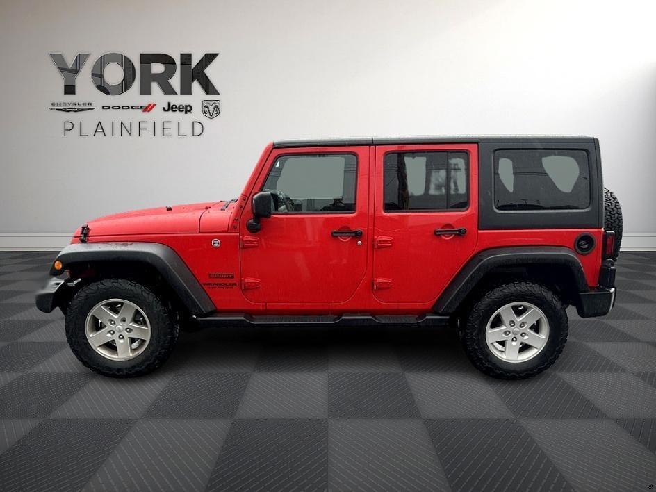 used 2017 Jeep Wrangler Unlimited car, priced at $18,394