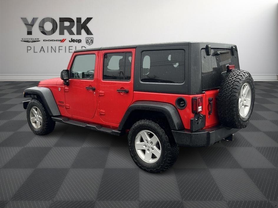 used 2017 Jeep Wrangler Unlimited car, priced at $18,394