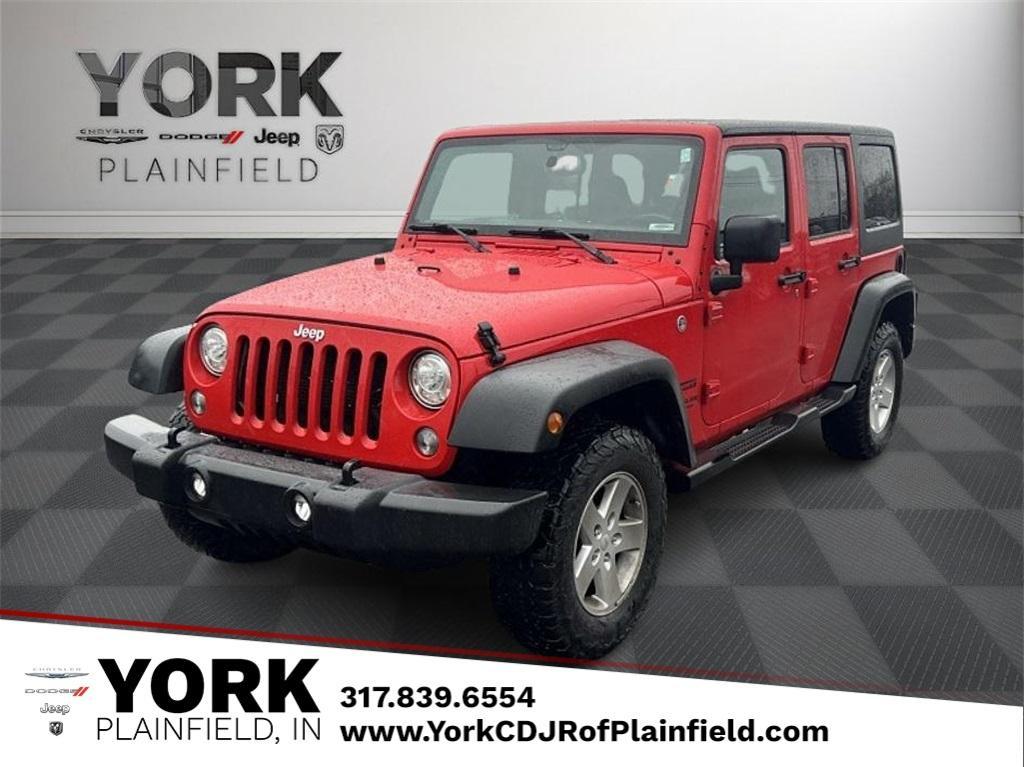 used 2017 Jeep Wrangler Unlimited car, priced at $18,394